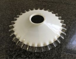 Antiker Lampenschirm aus Glas