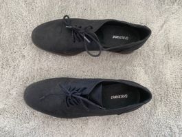Schwarze Schnürschuhe Graceland Gr. 36 - Top Zustand!