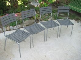 4x MOOBEL SITMAX Gartenstühle Walter Brand