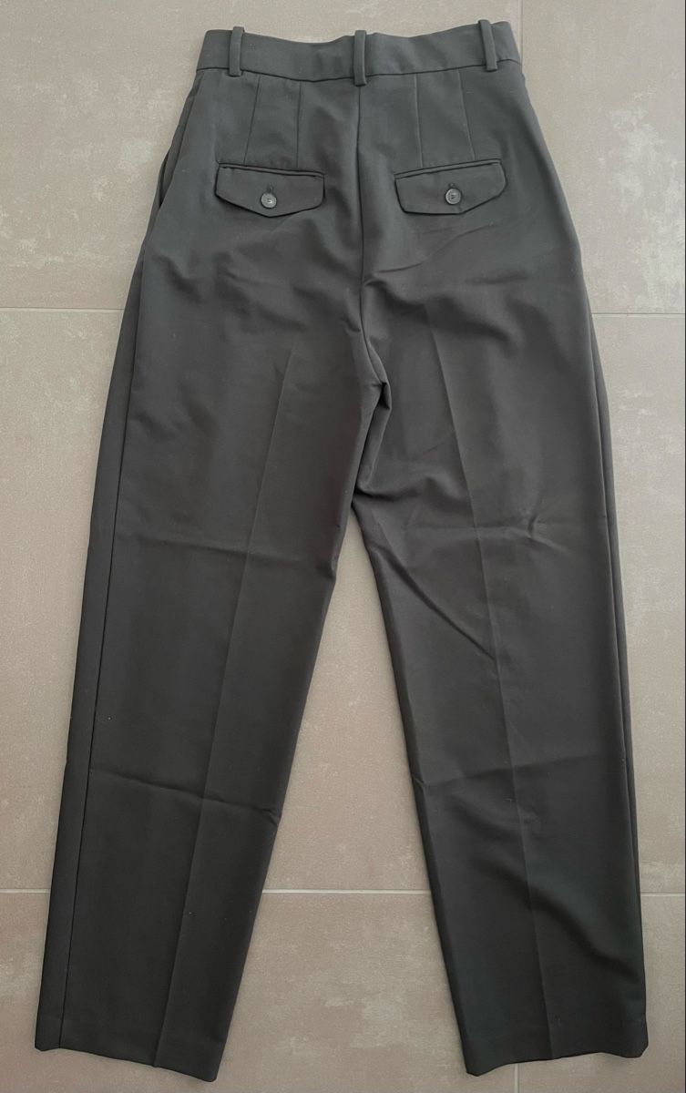 Mango Pantaloni: schwarze Stoffhose – Nuovo (secondo la descrizione) da Hirzel venduto da jan_vqt5 1