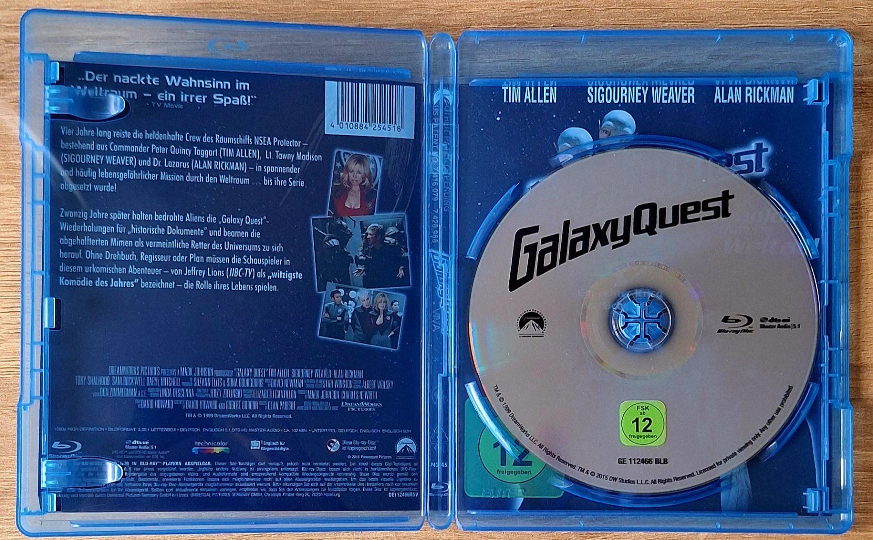Tutti i DVDs: Galaxy Quest – Planlos durchs Weltall – Usato da Schaffhausen venduto da Jerry711 2