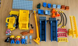 Lego Duplo Baustelle Konvolut mit Figuren