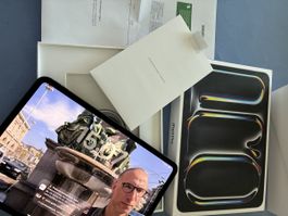 iPad mit Kratzer