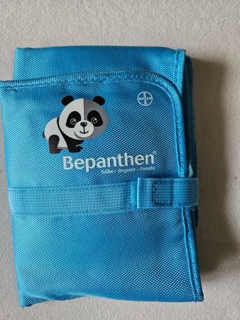 Windeletui / Wickeltasche / Wickelmatte hellblau