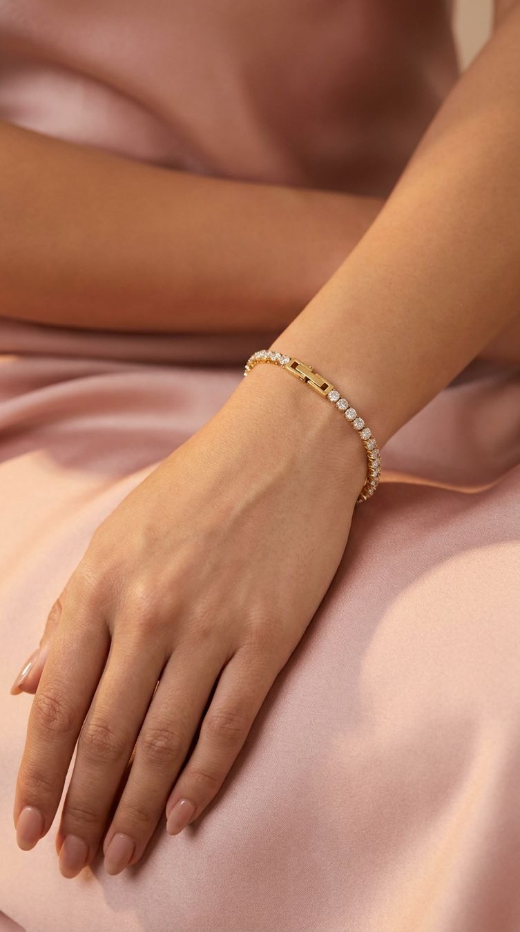 Armbänder & -reifen: Bracelet Tennis – Neu und originalverpackt aus St-Maurice von Sandrinette123 3