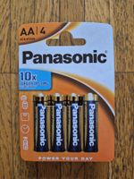 4x Panasonic Alkaline-Batterien LR6 / AA 1,5V