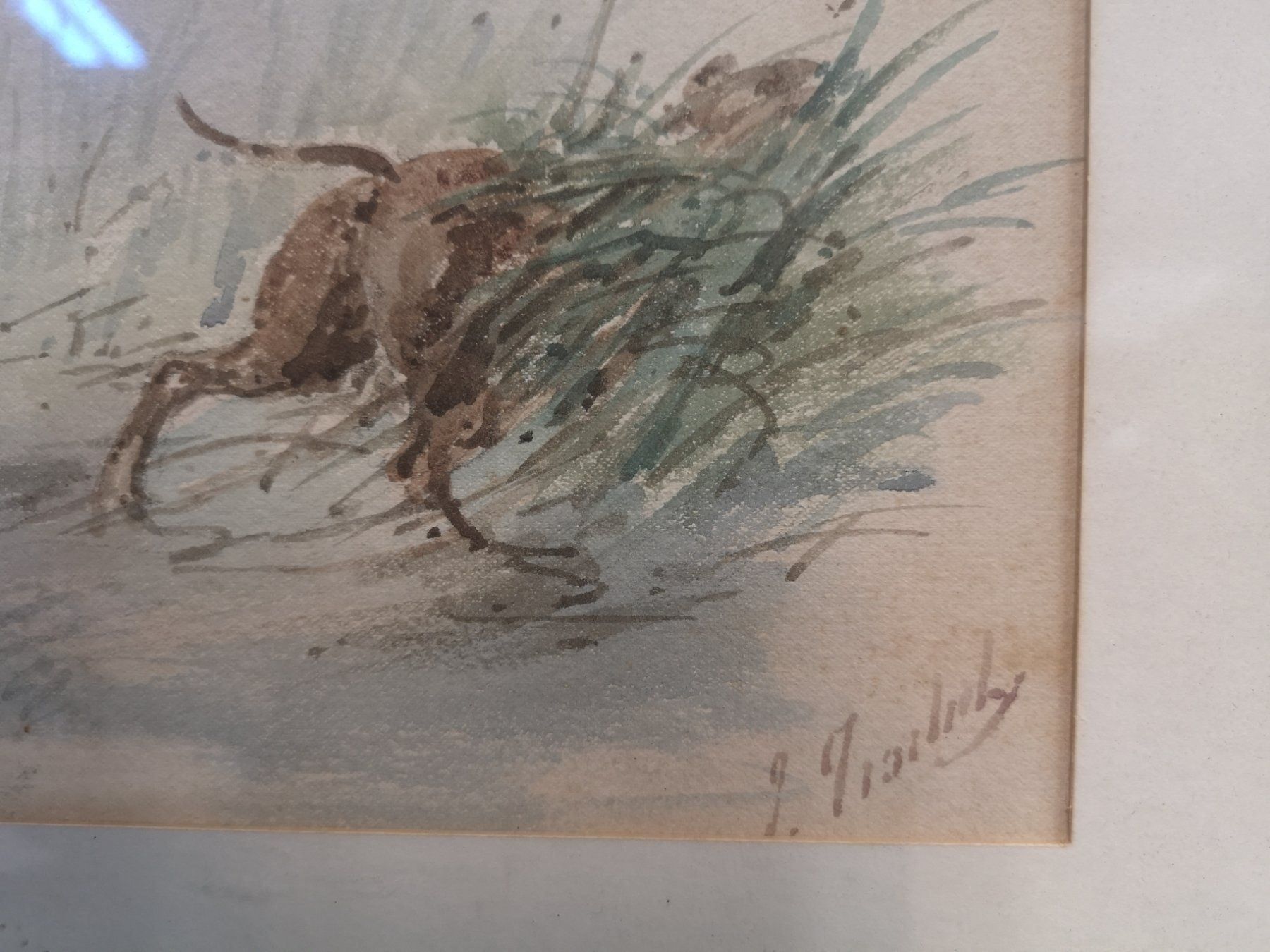 Gemälde: SCÈNE DE CHASSE – Gebraucht aus Genève von Qanil77 3