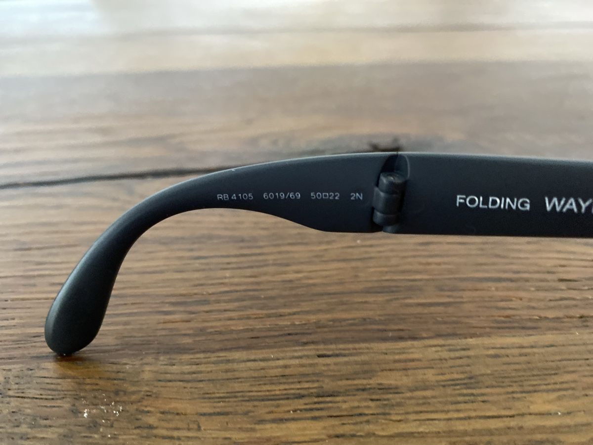 Ray-Ban Occhiali & Lenti: Original Ray-Ban Folding Wayfarer RB4105 Orange – Nuovo (secondo la descrizione) da Figino venduto da buy77 6