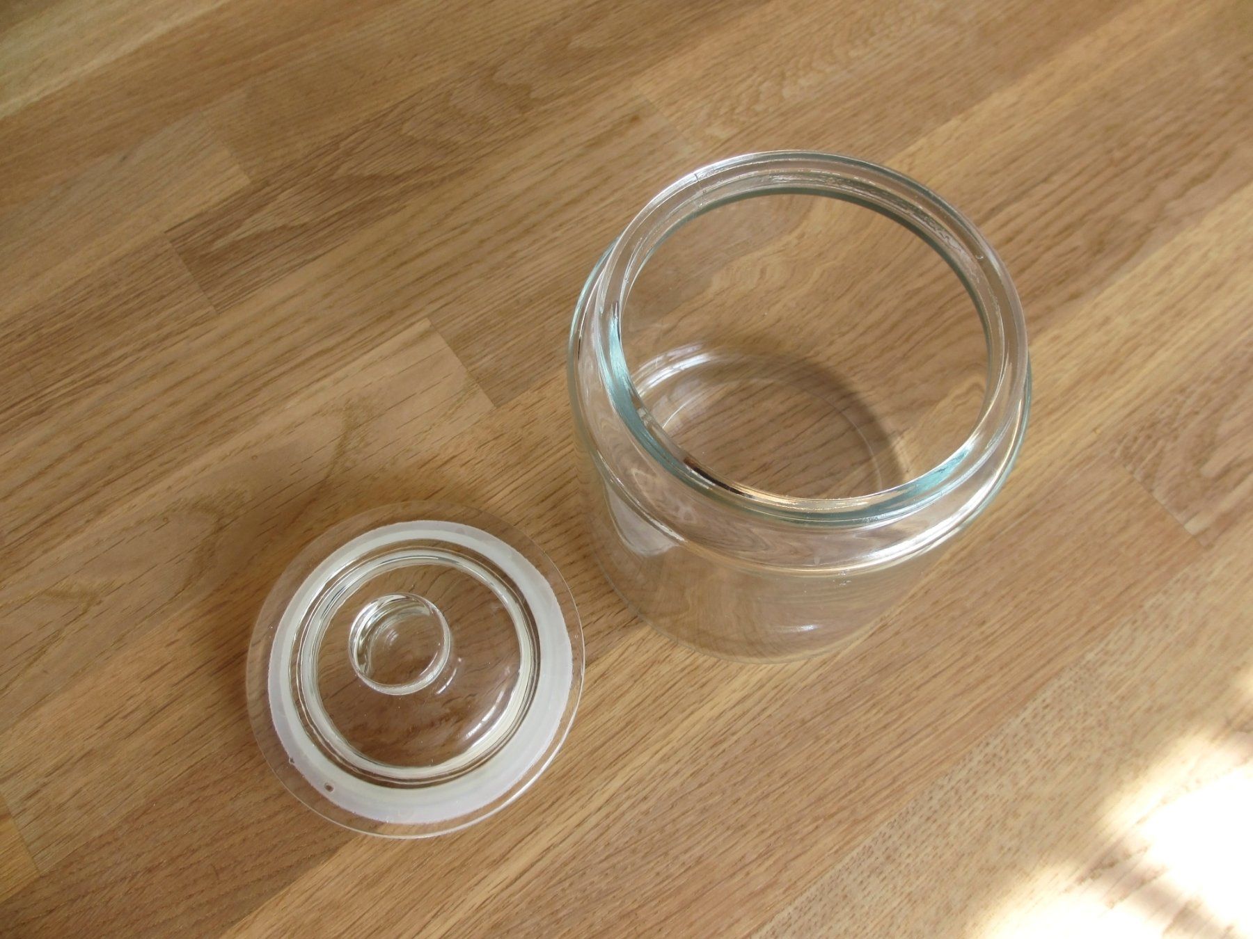 Behälter & Ähnliches: 2 Glas Dosen mit Deckel Behälter Nespressokapseln / Esswaren – Neu (gemäss Beschreibung) aus Winterthur von Nooitgedagt 4