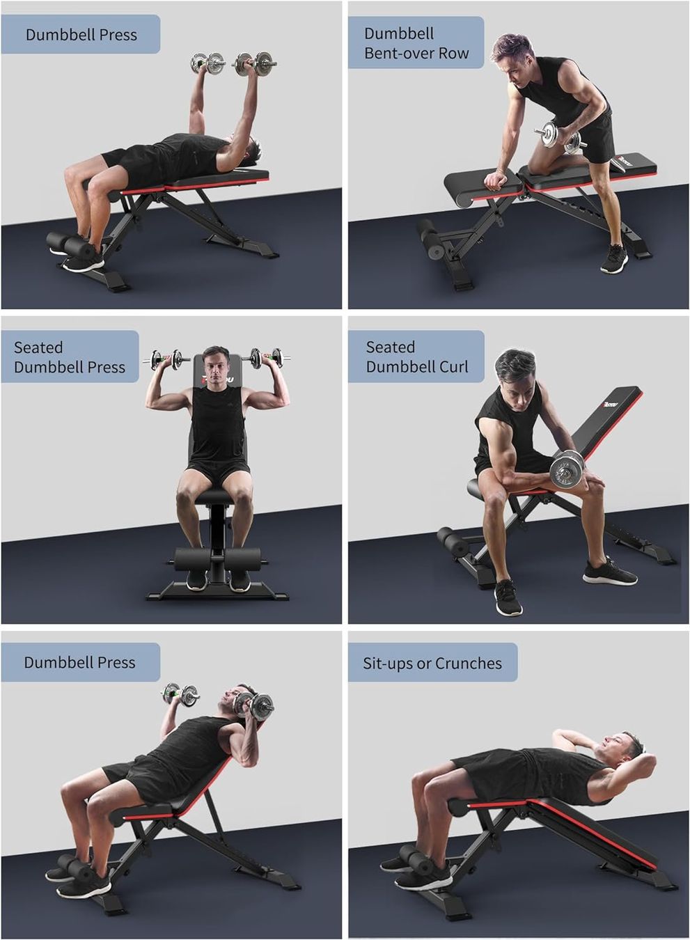 Hometrainer: Hantelbank Klappbare Trainingsbank – Nuovo e nell'imballaggio originale da Nuglar venduto da SaleRitter 7
