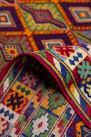Afghan Kelim Tara | 140x114cm | Unikat, handgemacht