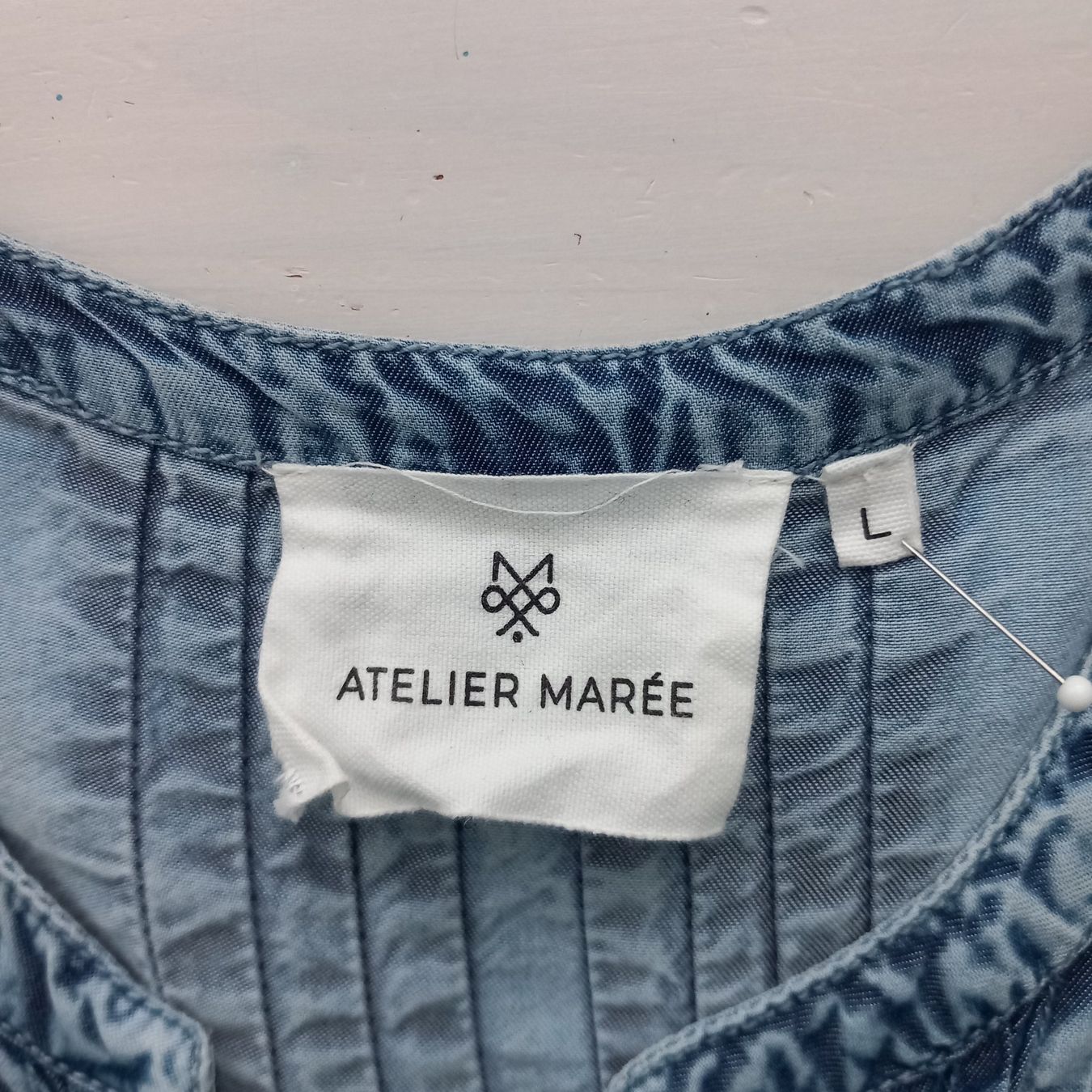 Kleider: Atelier Marée Maree Kleid Tunika Jeanskleid Boho – Gebraucht aus Nottwil von  6