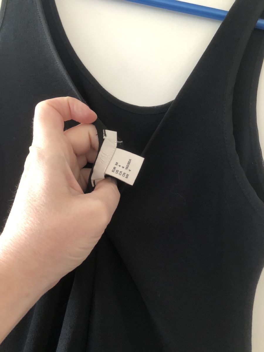 H&M Top: Top ample H&M noir – Nuovo (secondo la descrizione) da Onex venduto da kattrina 3