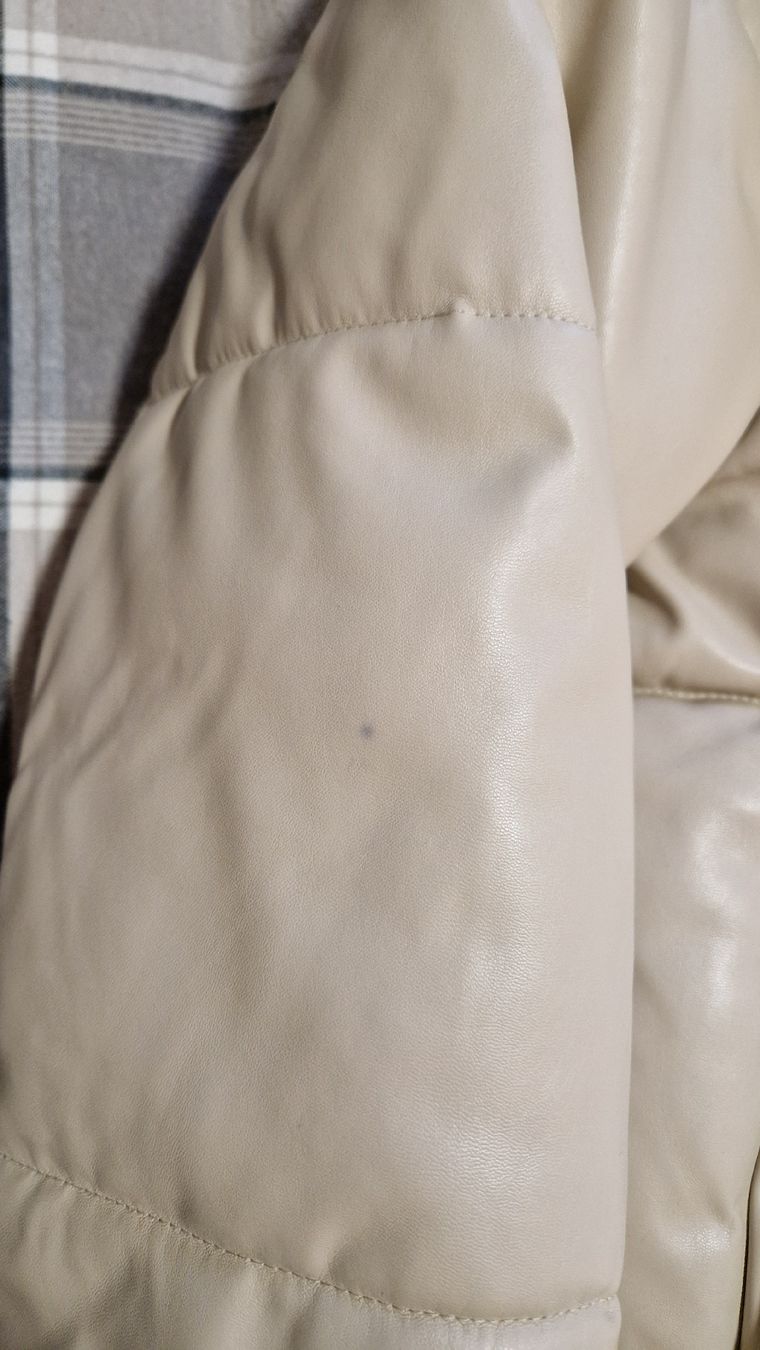 Mango Vestes: Mango Kunstleder Winterjacke Gr. S beige – D'occasion à Biel/Bienne par pat_ylj9 5