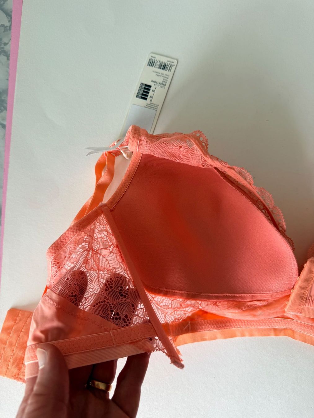 Esprit Altra biancheria intima: ESPRIT, Soft-BH JAMILA, Grösse 80B, Farbe Hellorange – Nuovo e nell'imballaggio originale da Rudolfstetten venduto da gst_g7xl 6