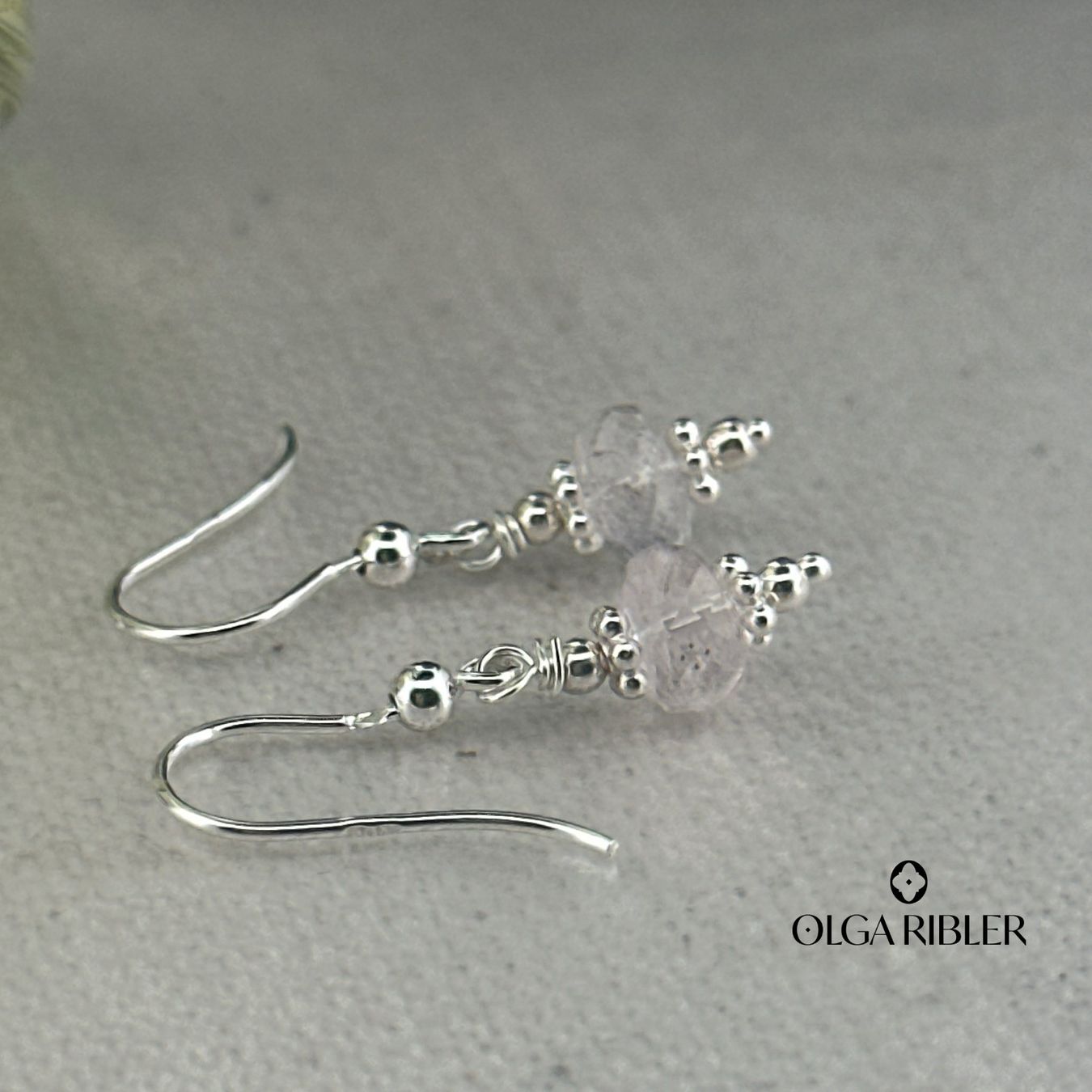 Olga Ribler Orecchini pendenti & Orecchini a lobo: Sterling Silber 925 Ohrringe mit Spinel – Nuovo (secondo la descrizione) da Luzern venduto da byolgaribleroutlet 5