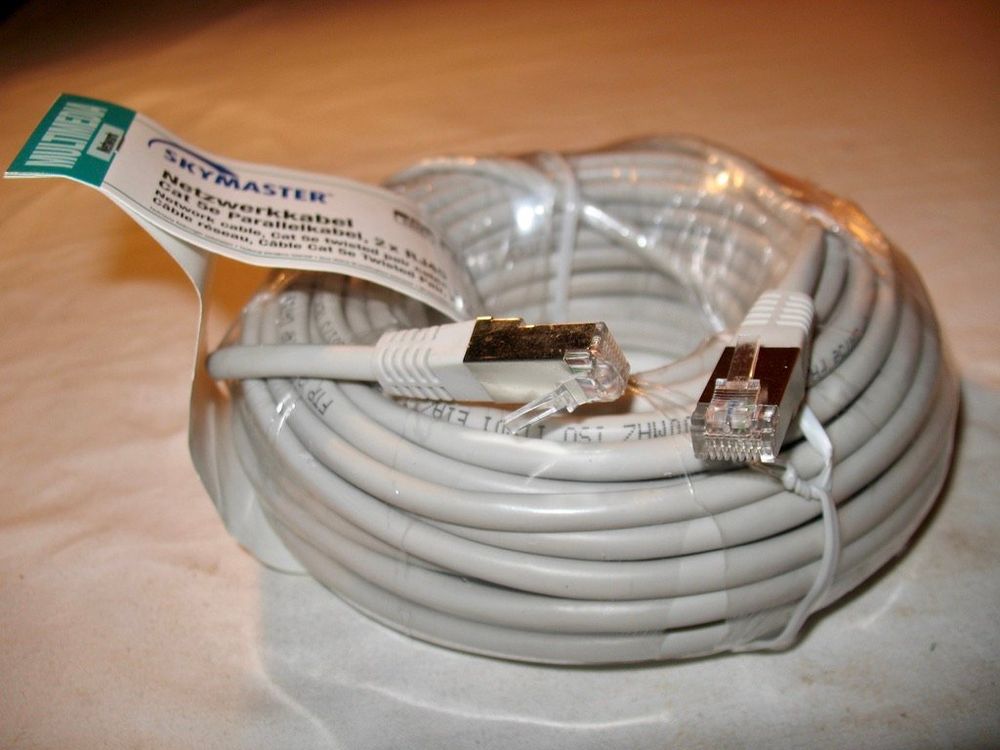 Netzwerk Kabel SKYMASTER Multimedia Network 20 m Kaufen auf