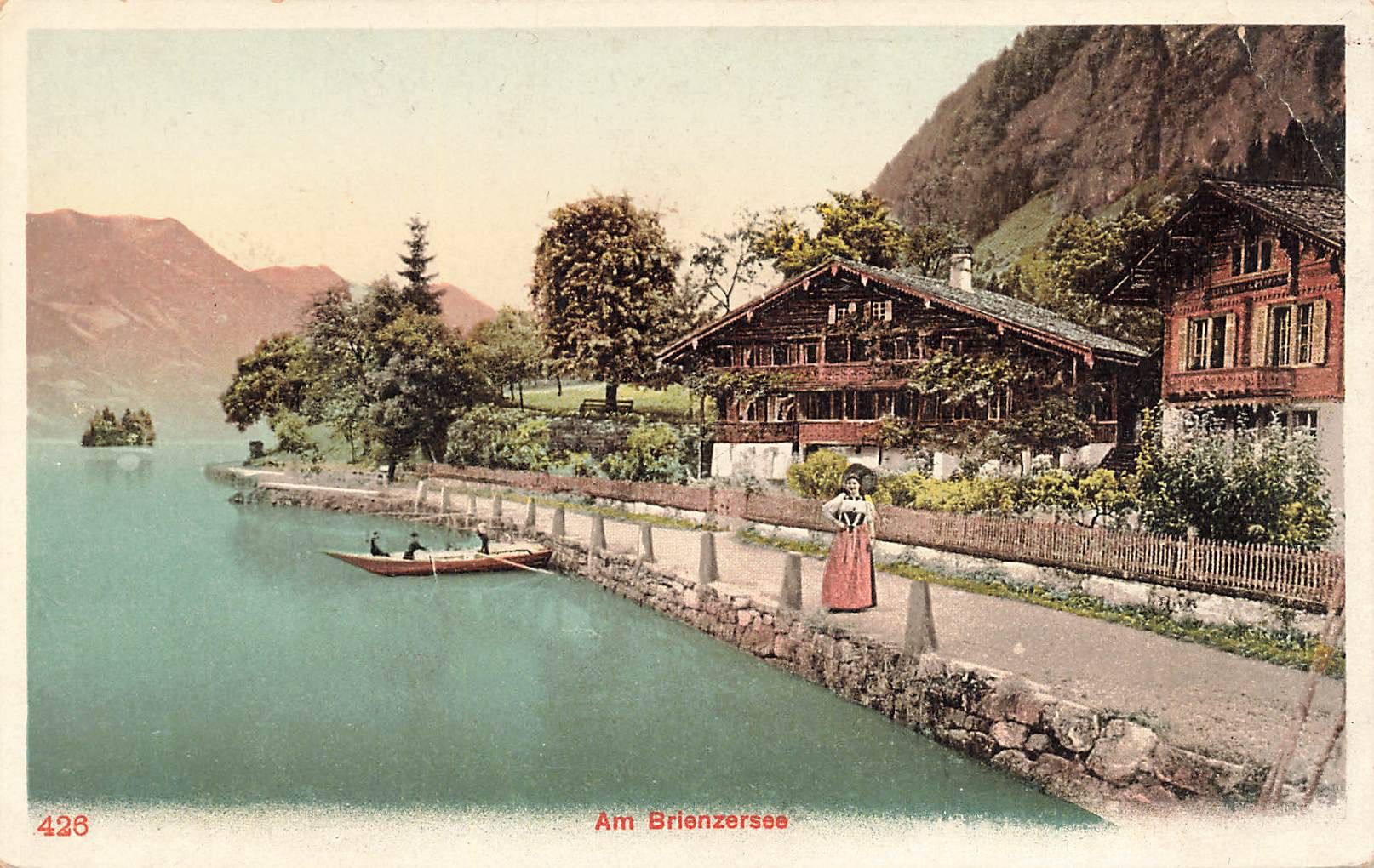 Ansichtskarten: Brienzersee – Gebraucht aus Biasca von Blenio71