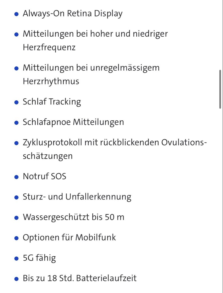 Apple Smartwatch: Apple Watch Series 11 Titan – Nuovo (secondo la descrizione) da Lömmenschwil venduto da tmr_xx 4