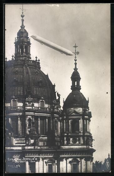 Bilder & Poster: Berlin, Luftkreuzer Zeppelin III über d – Gebraucht aus Berlin von bartko-reher