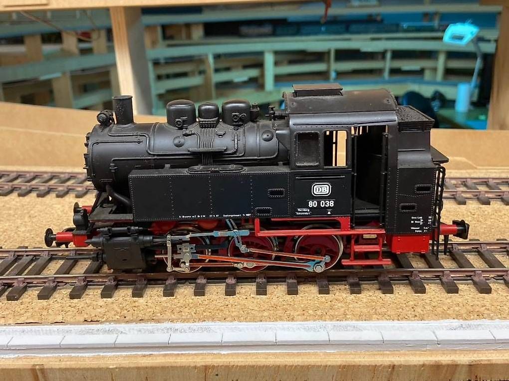 Rivarossi Modellini di ferrovie: Rivarossi BR 80038 – Usato da confignon venduto da scorpion1232