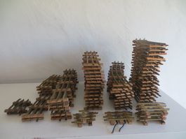 Buco 0: Schienen-/Weichenmaterial Stahl, bespielt, teilw OVP