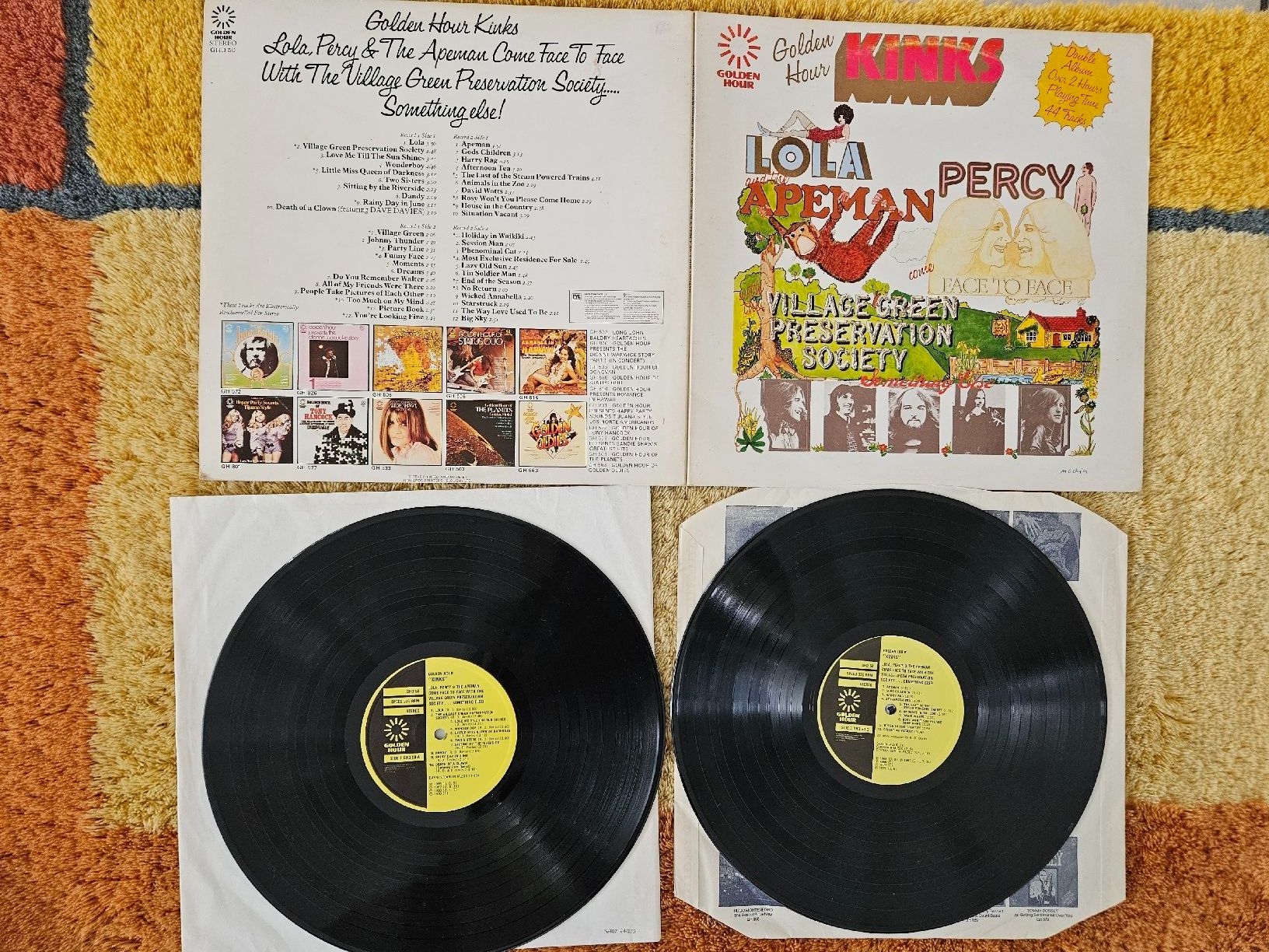 Dischi in vinile: Kinks Doppelalbum Lp's - Golden Hour "Kinks" – Nuovo (secondo la descrizione) da Lyss venduto da Alexine