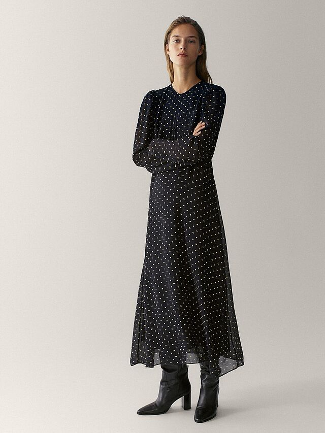 Massimo Dutti Vestiti: Elegantes Massimo Dutti Kleid – Nuovo (secondo la descrizione) da Schaffhausen venduto da R_Muzh 4