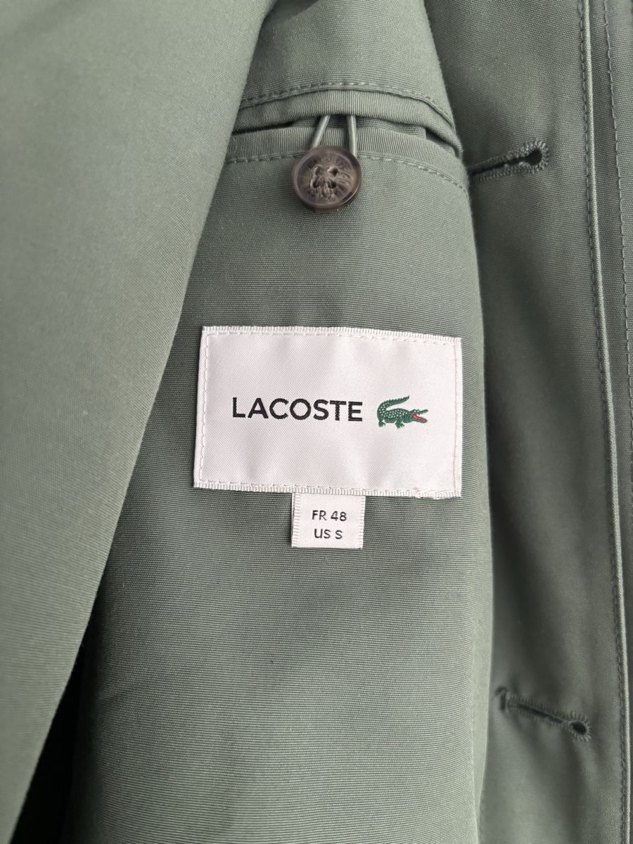 Lacoste Giacche: Lacoste Herrenjacke grün – Usato da Uttwil venduto da Elexir 2