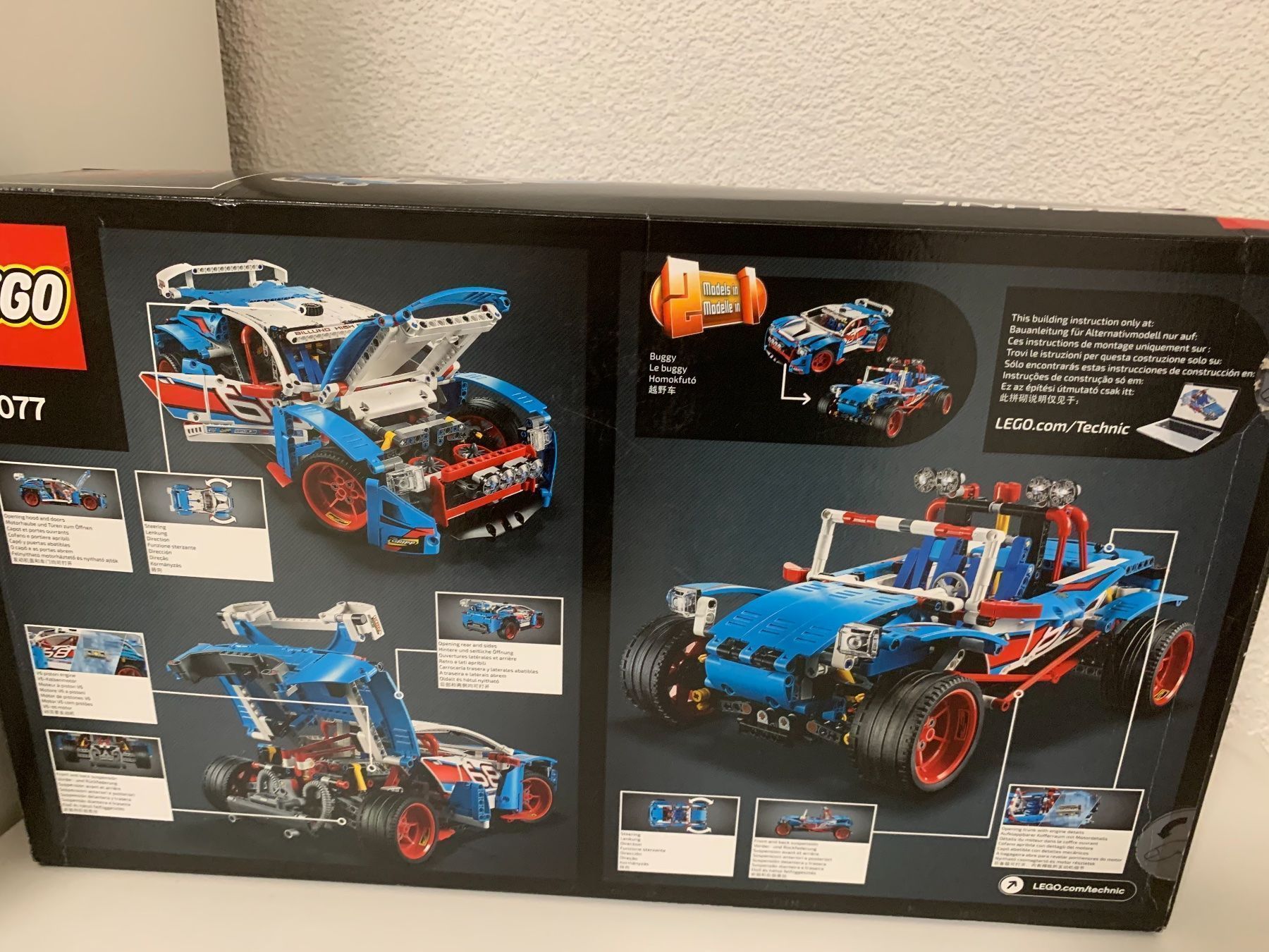 Giochi: Grosser Lego Technic Rallye Rennwagen – Nuovo e nell'imballaggio originale da Wegenstetten venduto da Sportcrispy