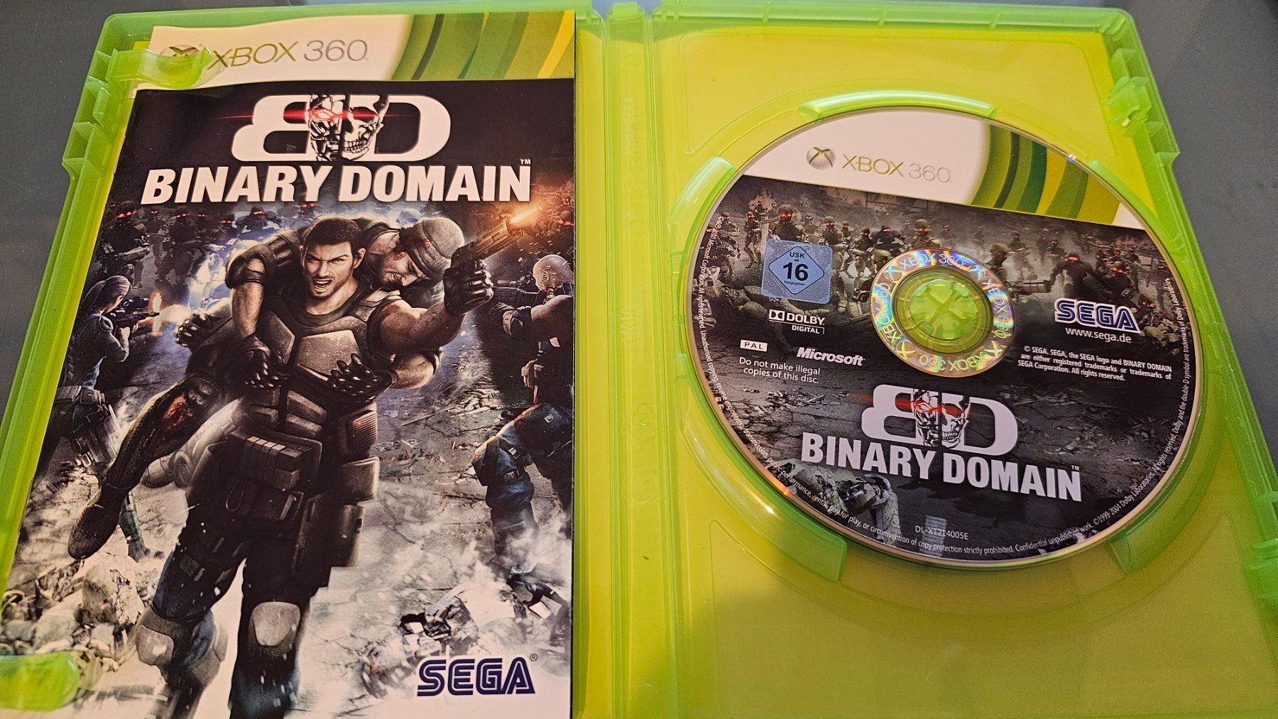 Giochi: Binary Domain Xbox 360 USK 16 Top Zustand – Usato da Koppigen venduto da Kellerfundsachen 1