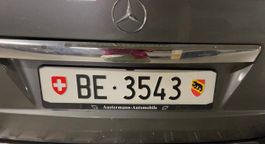 BE 3543 Nummernschild