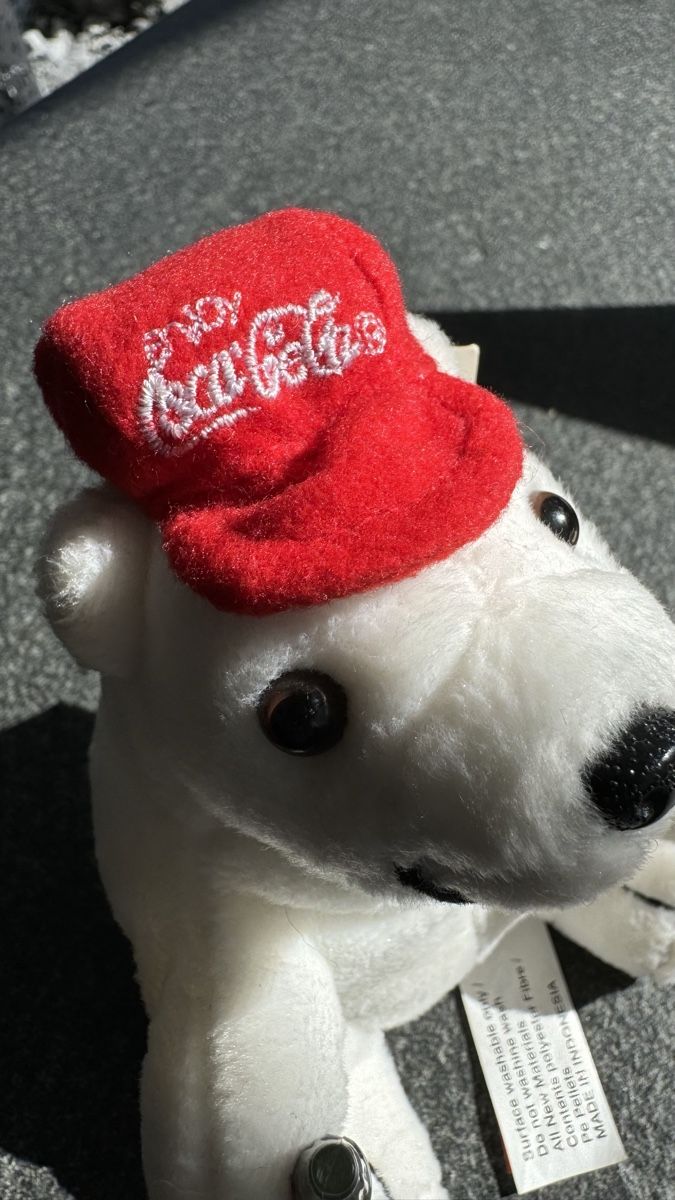 Coca-Cola Jouets: Original Coca-Cola Eisbär Plüschtier mit Etikett – D'occasion à Bassersdorf par coco-loco 5