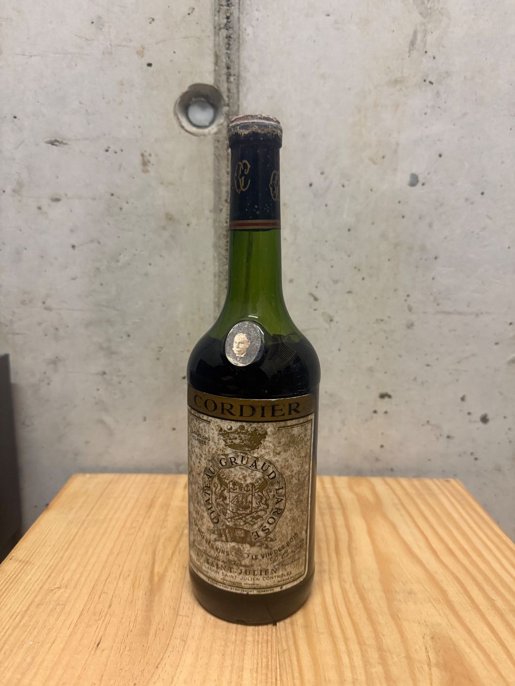 Vino: 1x Gruaud Larose 1968 – Usato da Wohlen AG venduto da kop_2ykl