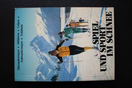 Buch Spiel und Sport im Schnee Schweiz Winterausflug