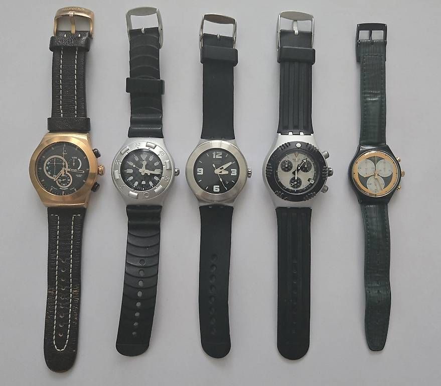 Montres: Verschiedene Swatch Uhren – D'occasion à Seuzach par Ori7