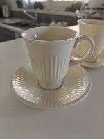 Wedgwood Edme 2 Espresso Tassen & Untertassen Set, Vintage