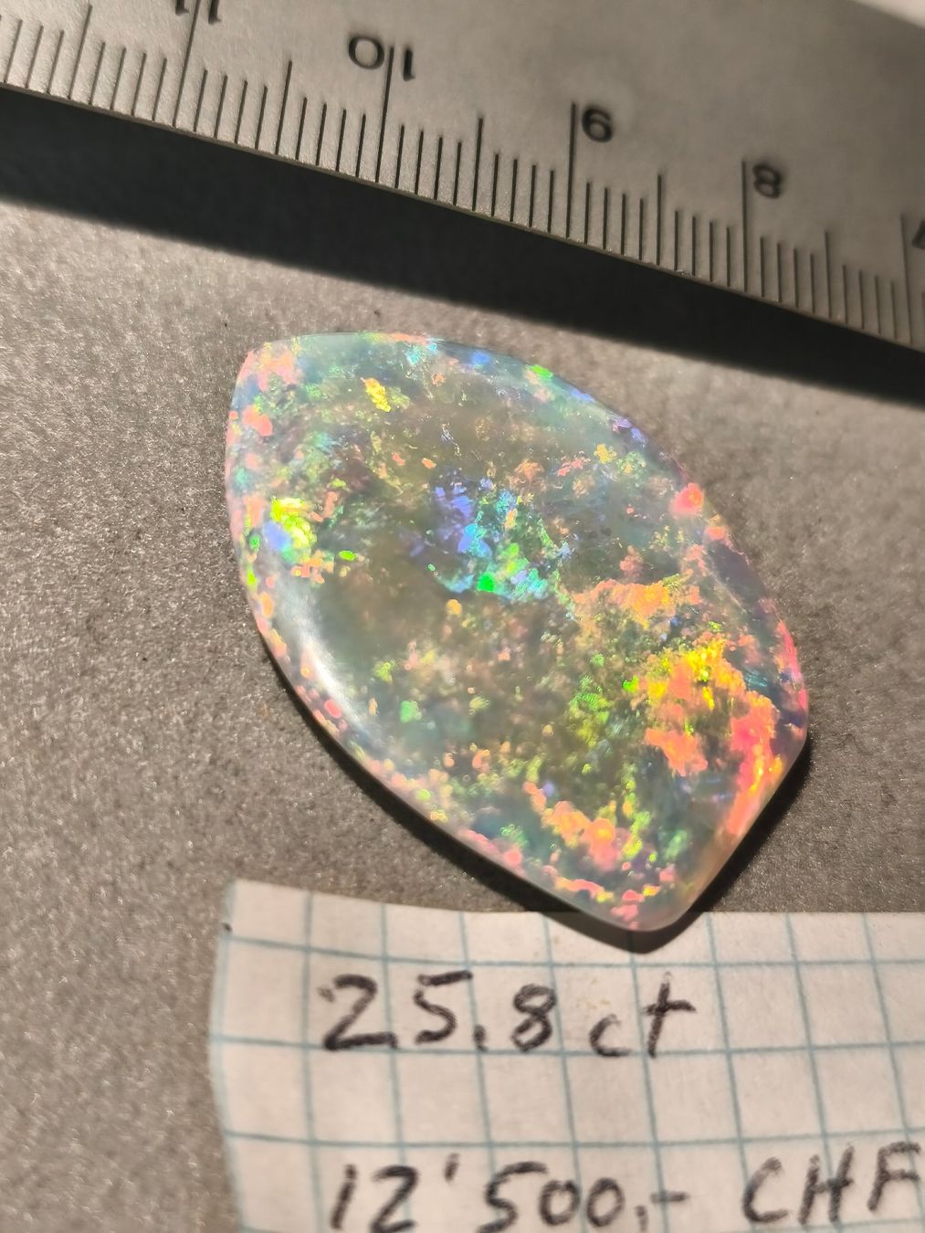 Pierres précieuses: Opal, geschliffen – Neuf (Voir description) à Dieterswil par Opal66 1