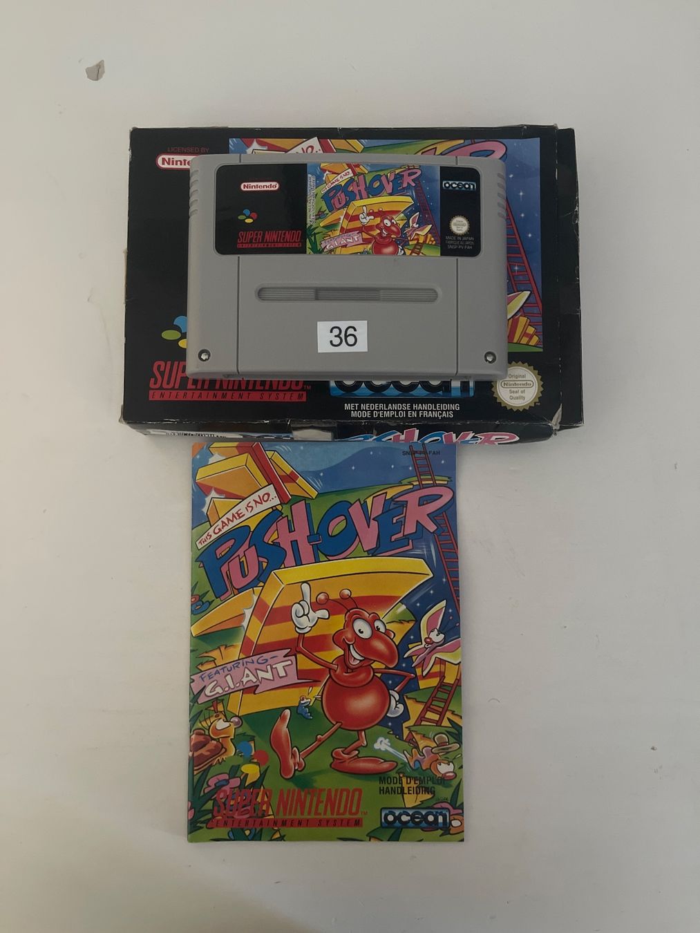 Jeux: Pushover Super Nintendo – D'occasion à Renens VD par dan_b8tt 2