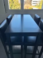 Bartisch mit 4 passenden Stühlen
