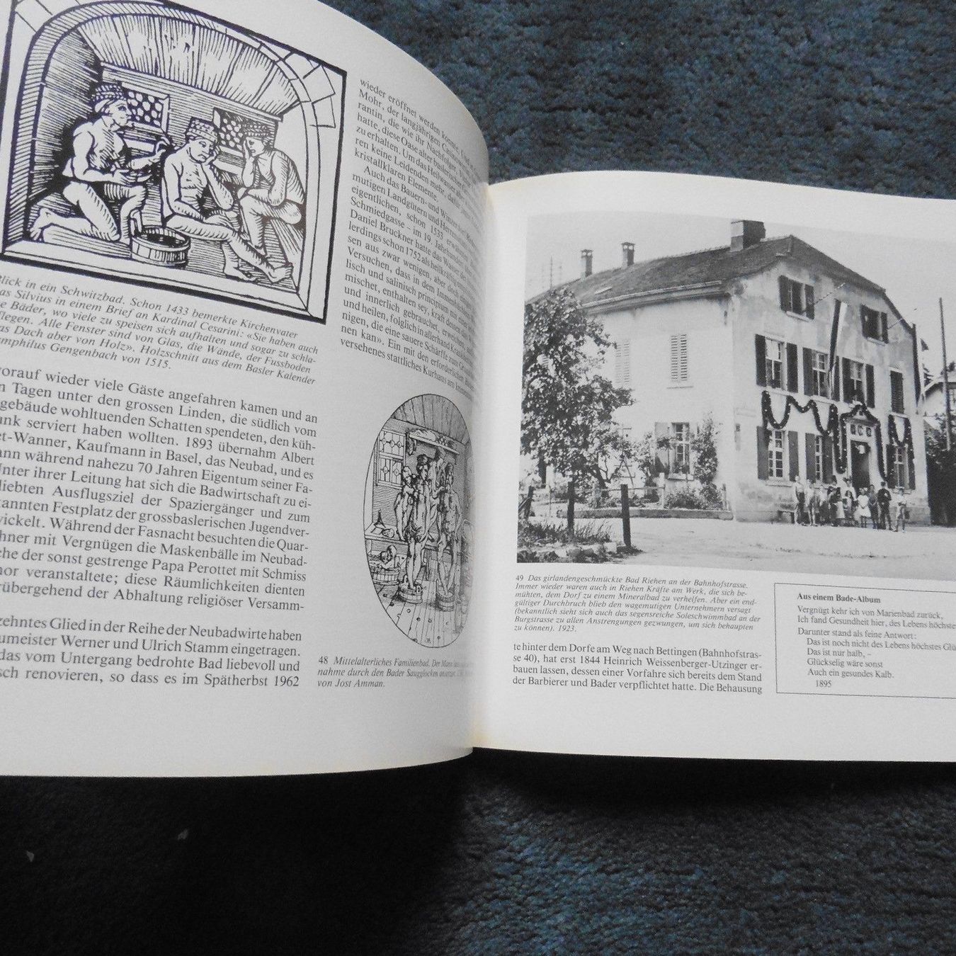 Libri: Badefreuden,BS,BL,Eugen A.Meier,1982,Birseck,Leimental,Röser – Usato da Lausen venduto da liesfisch 2