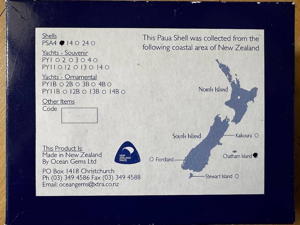 Lampen: Paua Shell aus Neuseeland – Gebraucht aus Baar von Excalibur640 4