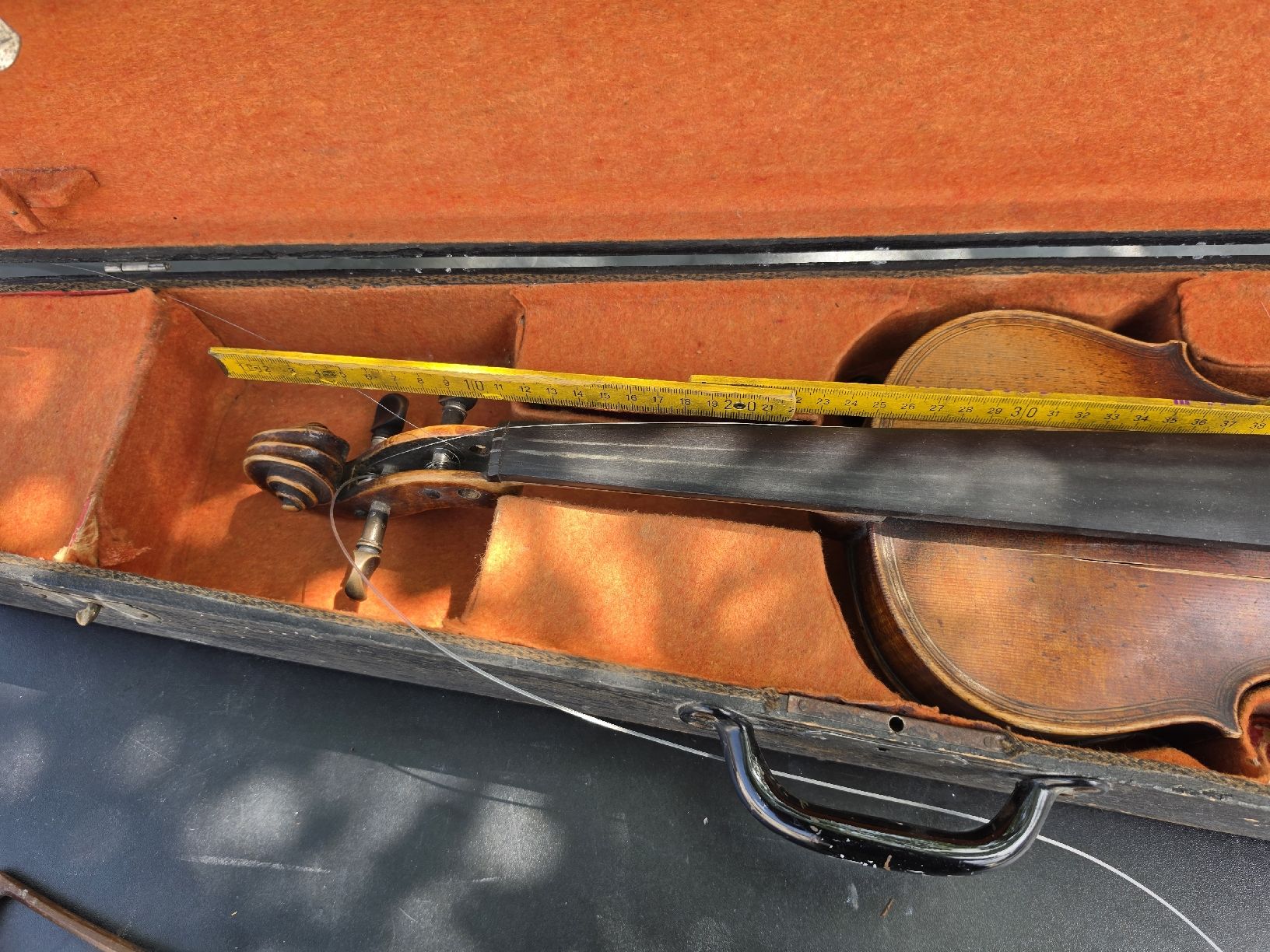 Strumenti musicali: Violin Viola Case Bow Set antique used 50cm length – Usato da Mettlen venduto da elios0888 3