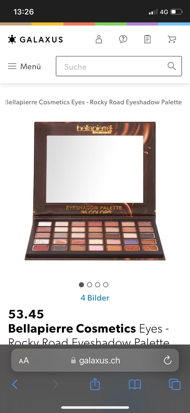 Make-up: Lidschatten Bellapierre Cosmetics Eyes - Eyeshadow Palette – Neu und originalverpackt aus Biel-Benken BL von AngiSchaefer 1