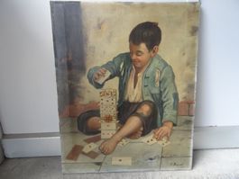 Oel Bild  F. Bricard
