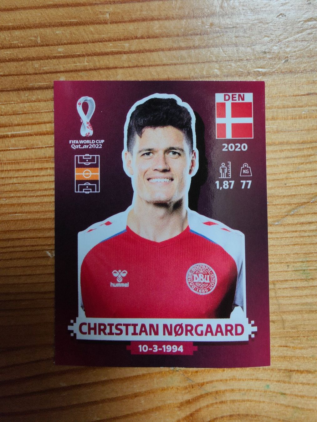 Panini Carte collezionabili: Panini WM 2022-DEN 14 – Nuovo e nell'imballaggio originale da Hittnau venduto da stamps_and_coins
