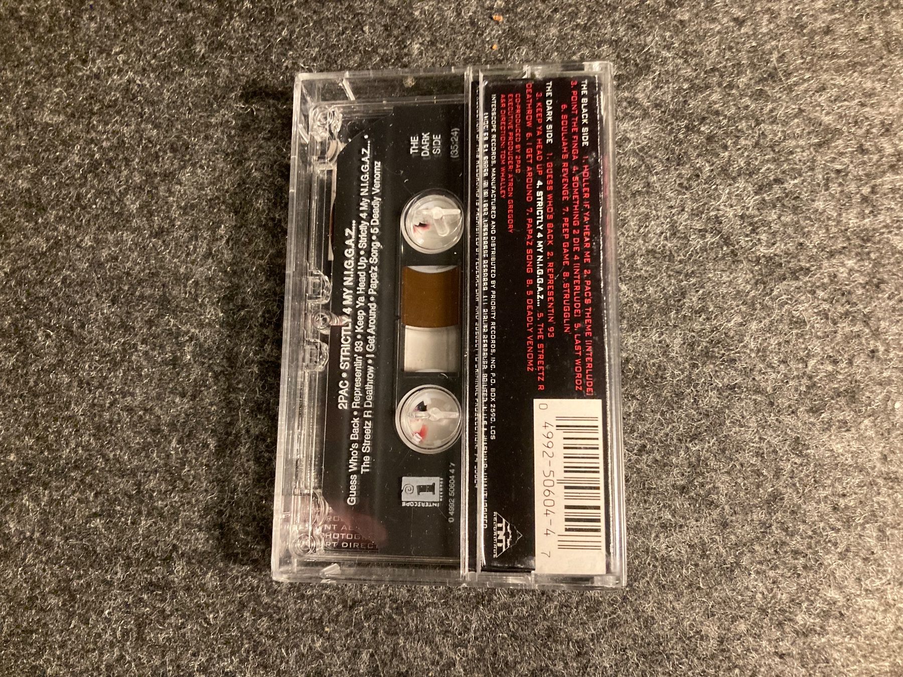 Musicassette: 2Pac - Strictly 4 My N.I.G.G.A.Z. (MC) – Usato da Fribourg venduto da Karushi 2