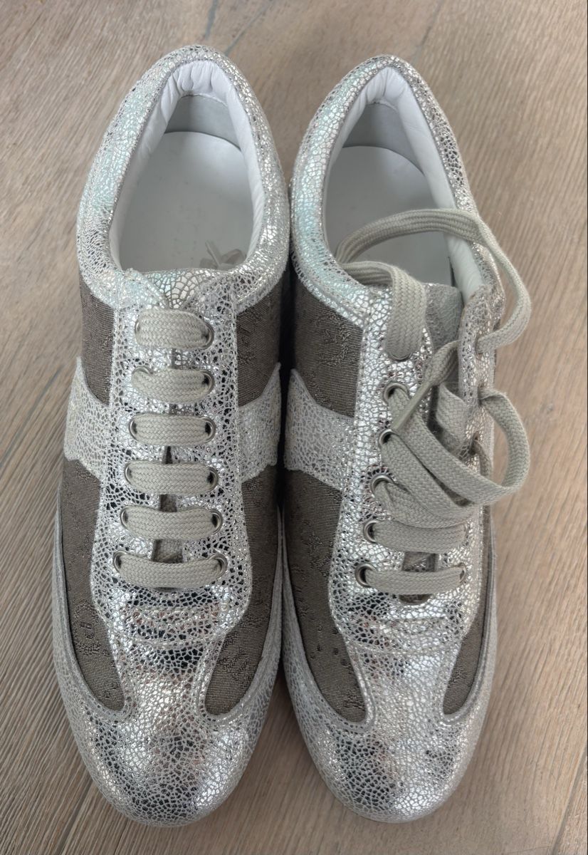 Scarpe da donna: Pollini Silver Sneakers, Size 41 – Nuovo e nell'imballaggio originale da Buchillon venduto da maz_k2bz 2