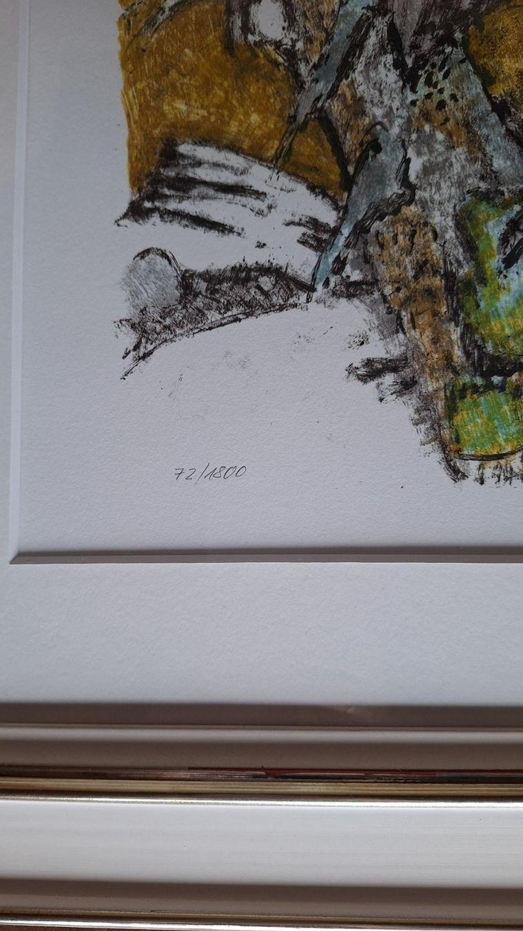Arts picturaux & lithographies: Carigiet Auerhahn 72/1800 – D'occasion à Niederbipp par Stabi0 2
