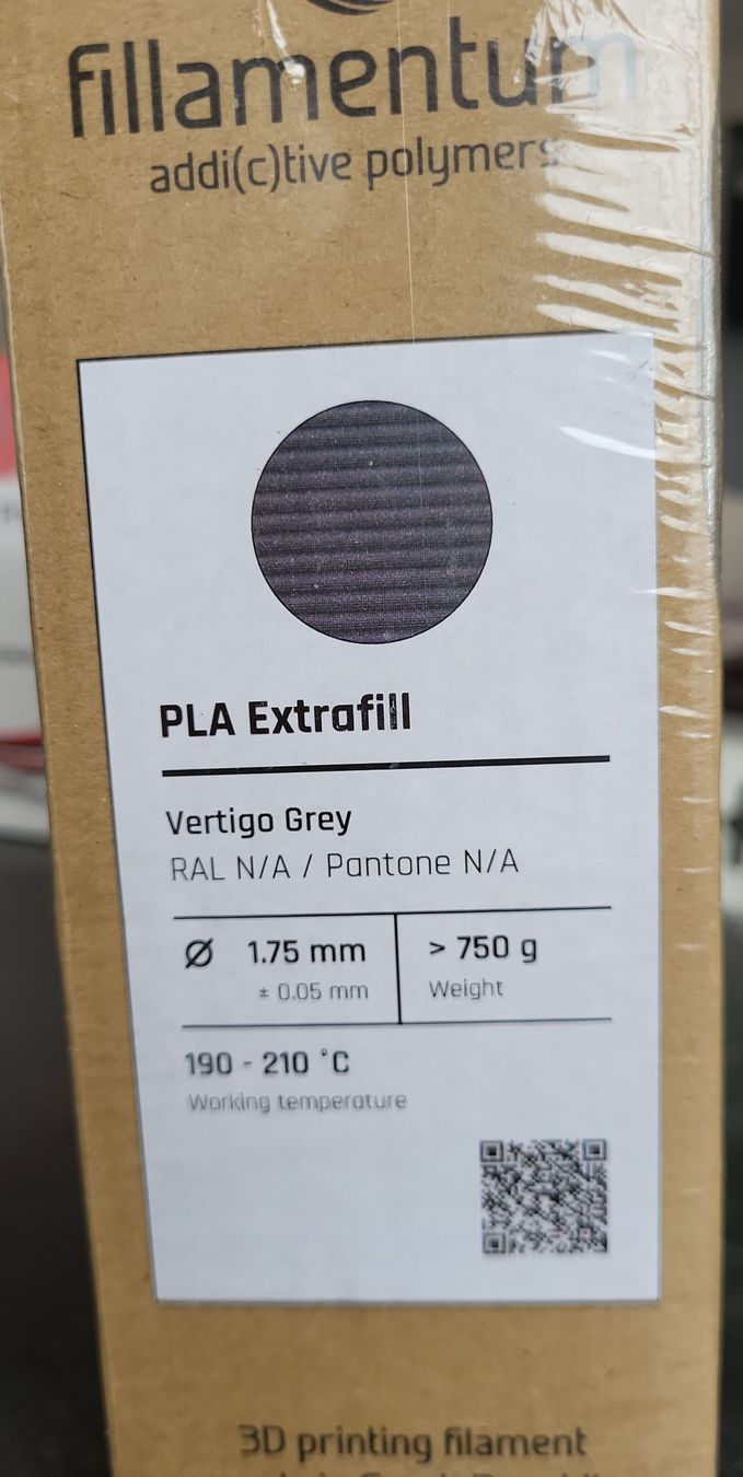 Filamento: Fillamentum PLA Extrafill Vertigo  – Nuovo e nell'imballaggio originale da St. Gallen venduto da DarioB77
